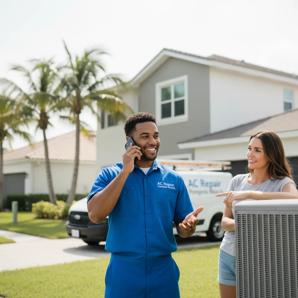 AC Repair Pompano Beach customer support in Sublette
